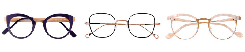 Lunettes rose gold Anne et Valentin