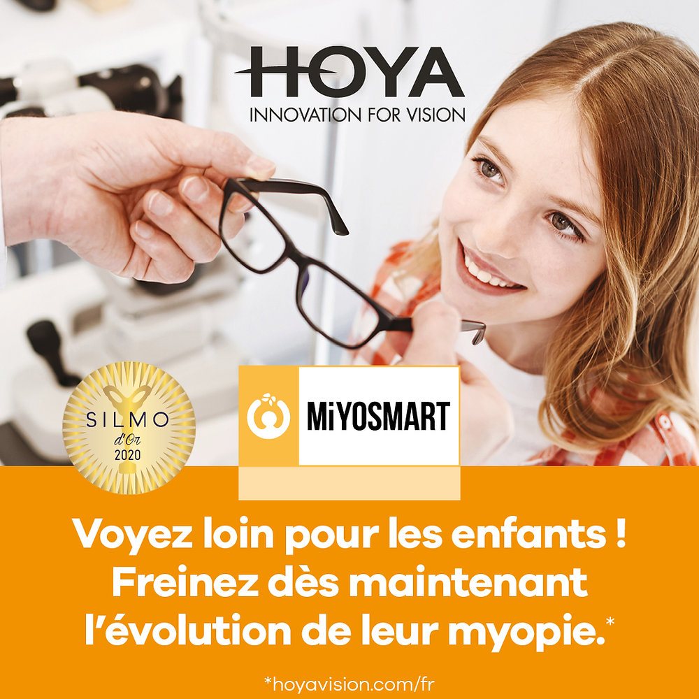 VerresMiYOSMART qui freine la myopie chez l'enfant